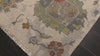 Beige Gray 7'11''x9'10'' Soumak Traditional Arts & Crafts Reversible Hand Knotted Wool Oriental Area Rug