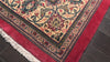Rose 9'4''x13'2'' Mahal Traditional Hand Knotted Wool Oriental Area Rug
