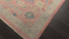 Blush Blue 9'1''x11'9'' Fine Oushak Transitional Hand Knotted Wool Oriental Area Rug