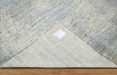 Andy 6x9 Gray, Beige Hand Knotted Hand Made 100% Wool Modern & Contemporary Oriental Area Rug