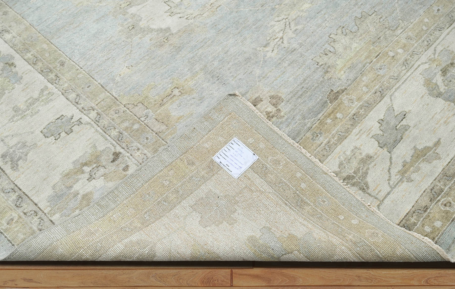 Palace Hand Knotted Oushak 100% Wool Traditional Oriental Area Rug Sage,Green Color