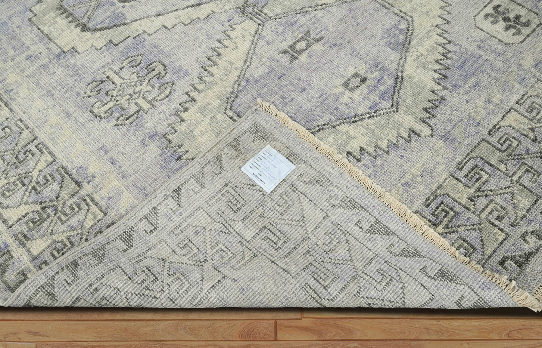 Multi Size Gray, Lavender Hand Knotted 100% Wool Turkish Oushak Traditional Oriental Area Rug