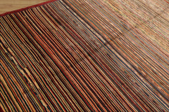 Fezhan 6x9 Hand Knotted 100% Wool Chobi Peshawar Modern & Contemporary Oriental Area Rug Rust, Beige Color
