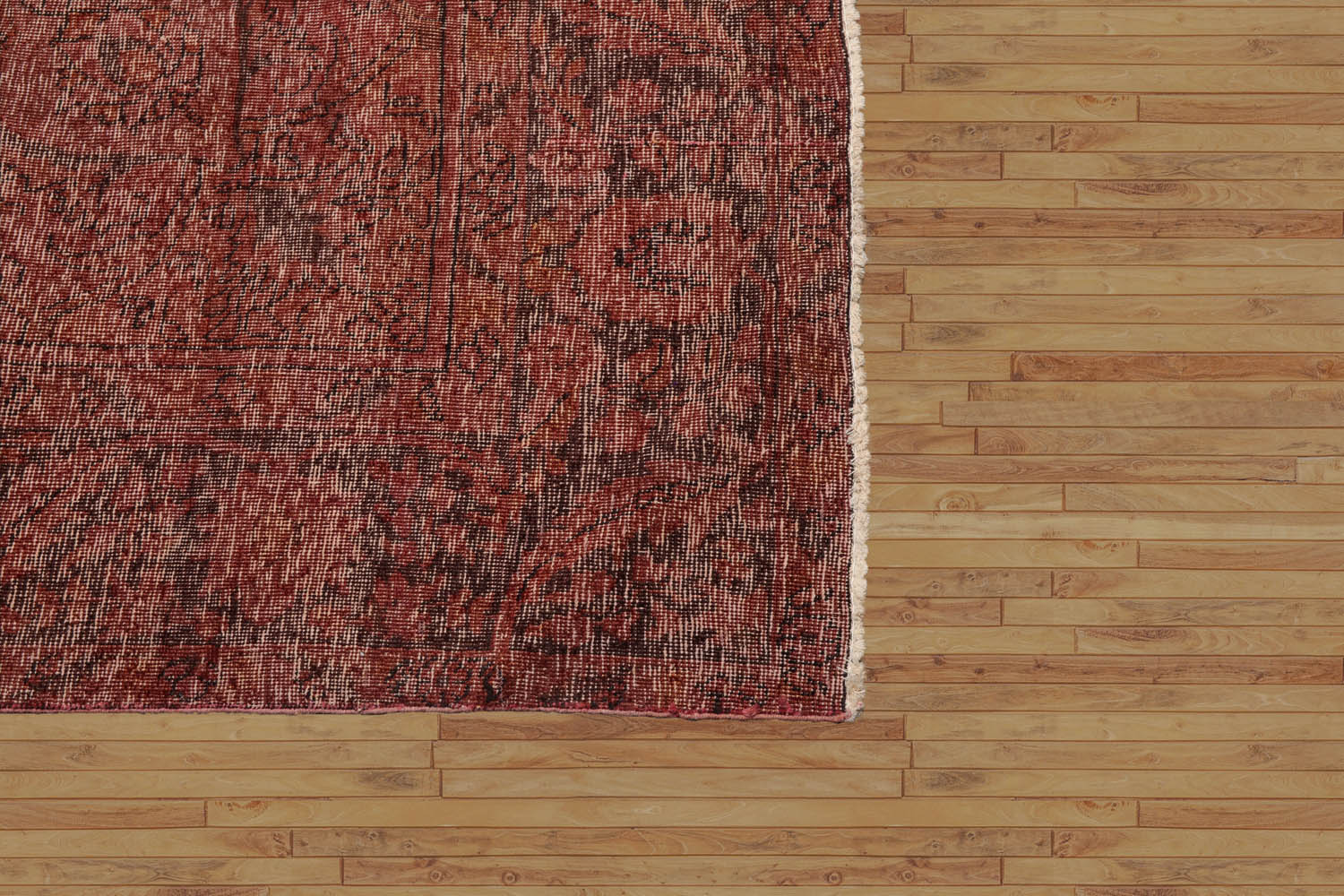 9x12 Hand Knotted Distress Quality 100% Wool Peshawar Modern & Contemporary Oriental Area Rug Rust, Charcoal Color