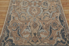Lesage 5x8 Hand Tufted Hand Made 100% Wool Arts and Craft Traditional Oriental Area Rug Beige, Taupe Color