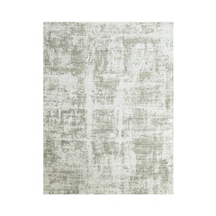 8' 1''x9' 10" Ivory Gray Beige Color Hand Knotted Hand Made 100% Wool Modern & Contemporary Oriental Rug