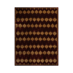 Smelley 9x12 Hand Knotted Savonnerie 100% Wool Traditional Oriental Area Rug Burgundy, Beige Color