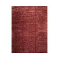 Yoselina 9x12 Hand Knotted Tibetan 100% Wool Michaelian & Kohlberg Modern & Contemporary  Oriental Area Rug Rust,Coral Color