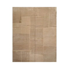 Pavlac 8x10 Beige, Taupe Hand Knotted Tibetan 100% Wool Michaelian & Kohlberg Modern & Contemporary Oriental Area Rug