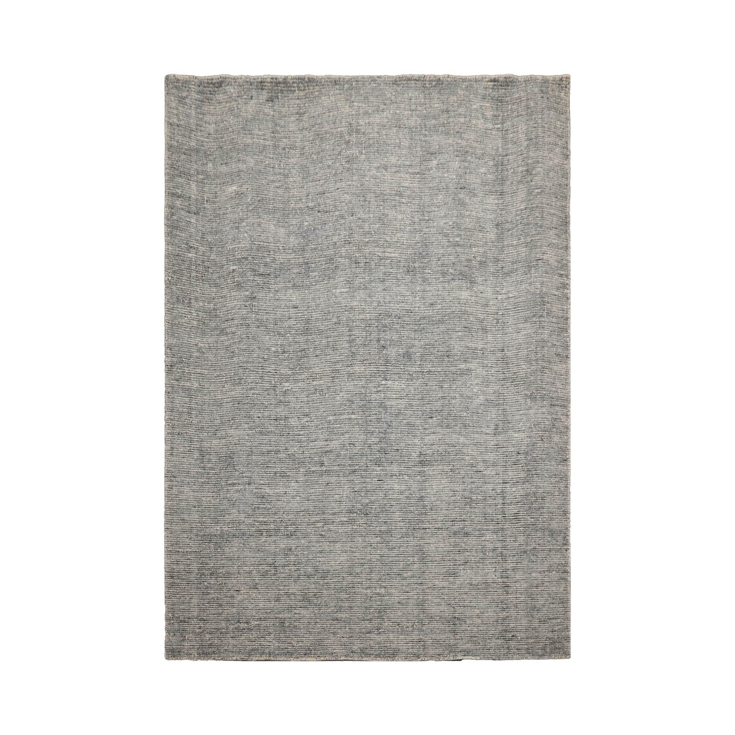 Jarmel LoomBloom 5x8 Beige Wool Oriental Area Rug with Modern Ribbed Hand Knotted Design