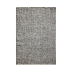 Erhart LoomBloom 5x8 Gray Hand Knotted Modern Wool Area Rug