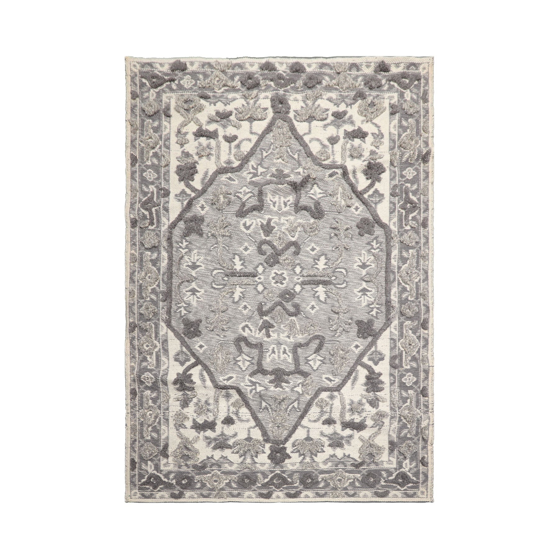 Jacinta LoomBloom 5x8 Gray Handmade Traditional Kilim Wool Oriental Accent Rug