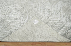 9x12 Celadon, Gray Hand Knotted 100% Wool Modern & Contemporary Oriental Area Rug