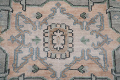 Neece 9x12 Hand Knotted LoomBloom Muted Turkish Oushak  100% Wool Transitional Oriental Area Rug Beige, Gray Color
