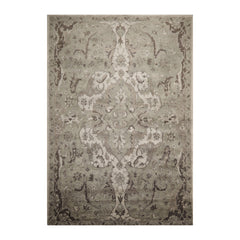 5'  00"x8'  00" Light Gray Moss Dark Gray Color Hand Tufted Persian 100% Wool Traditional Oriental Rug