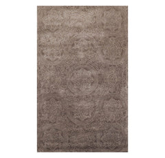 5' x8'  Brown Gray Color Hand Tufted Hand Made 100% Wool Transitional Oriental Rug
