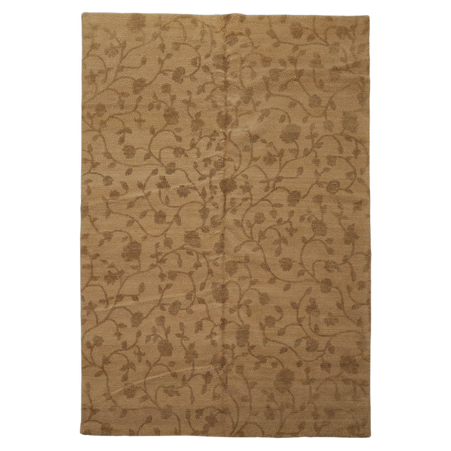 Galit 6x9 Hand Knotted Tibetan 100% Wool Lapchi Transitional Oriental Area Rug Camel, Brown Color